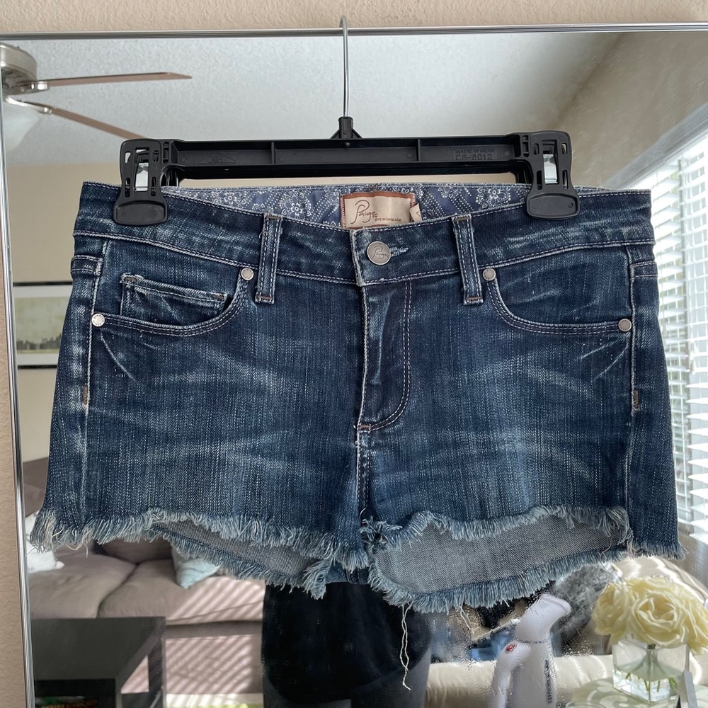 Paige Denim Shorts Size 27